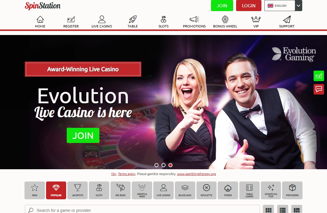 Spin Station Casino